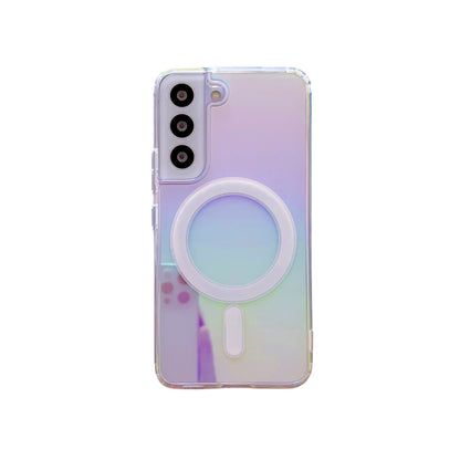 Magnetic Phone Case Gradient Wireless Charger Drop-resistant Protective Cover