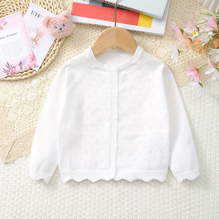 Cardigan sottile con bottoni 