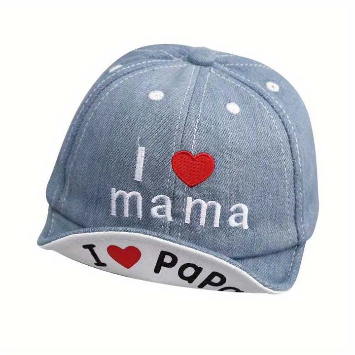 Cappellino in denim per bambini