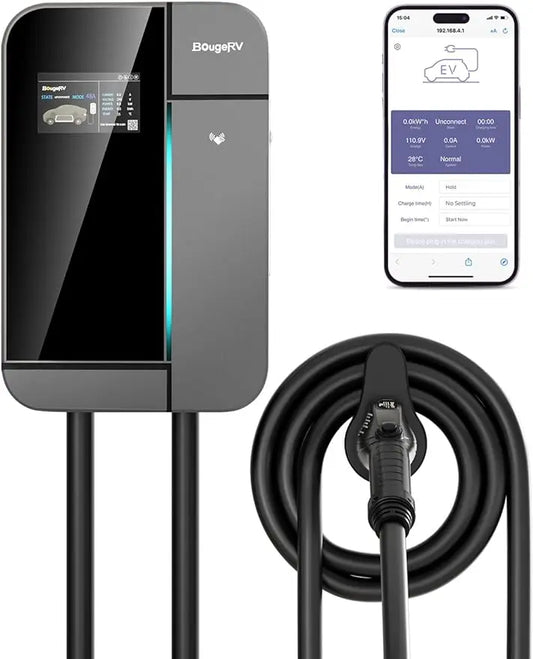 BougeRV 48 Amp Level 2 EV Charger for Home