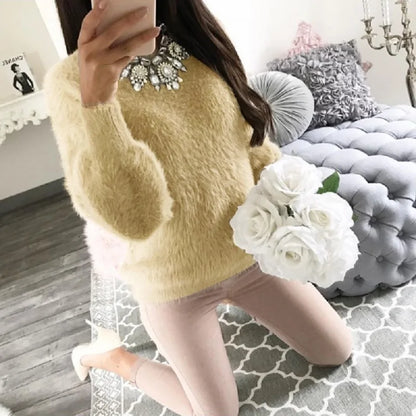 1-Women Fleece Warm Autumn Winter Sweater