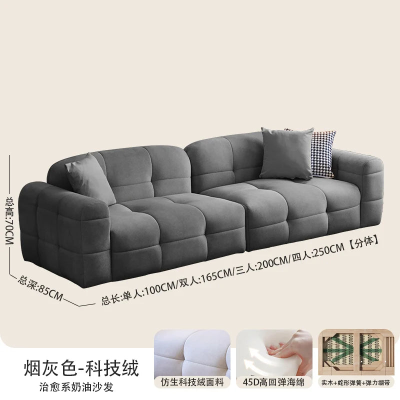 Luxury Living Room Sofa Designer Multifunctional Minimalist Modern Sofa Relaxing Comfortable Divani Da Soggiorno Patio Furniture