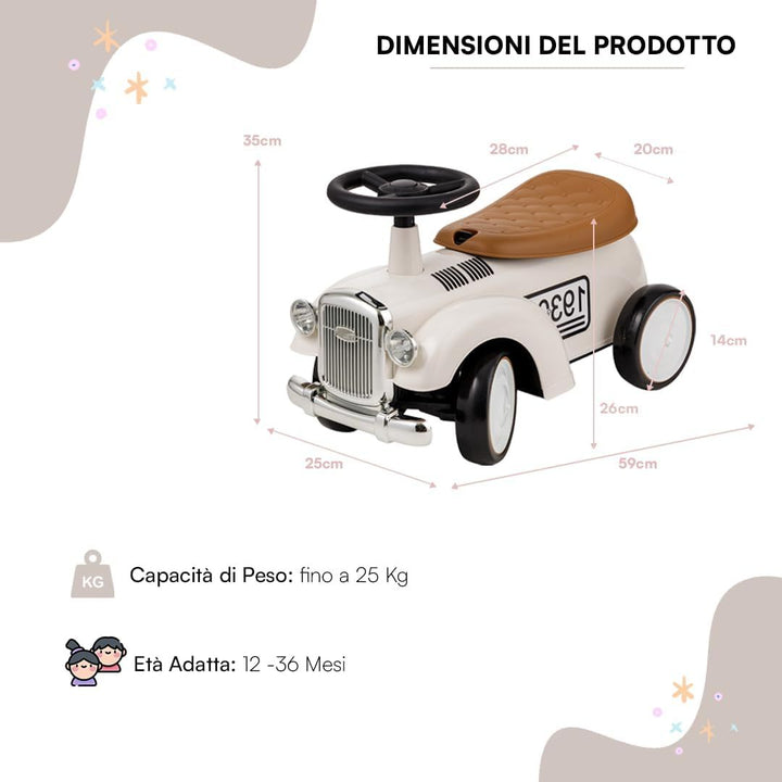 Macchina giocattolo per 12-36 mesi