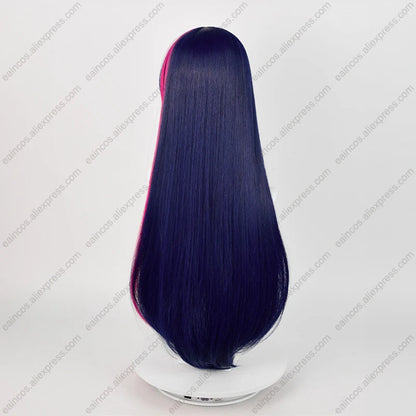 Twilight Sparkle Cosplay Wig 75cm Long Mixed Color Wigs Heat Resistant Synthetic Hair Halloween Party