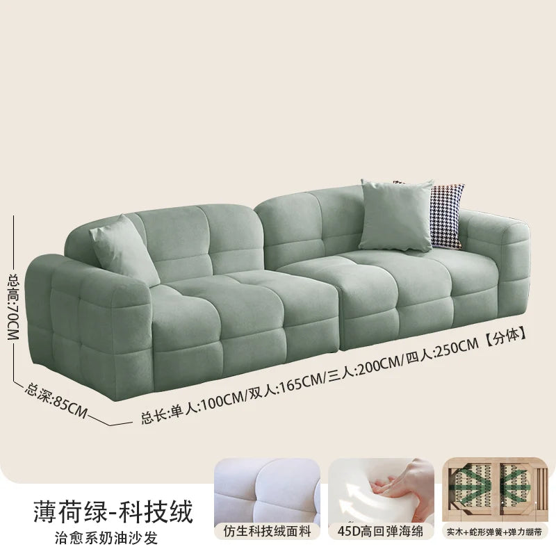 Luxury Living Room Sofa Designer Multifunctional Minimalist Modern Sofa Relaxing Comfortable Divani Da Soggiorno Patio Furniture