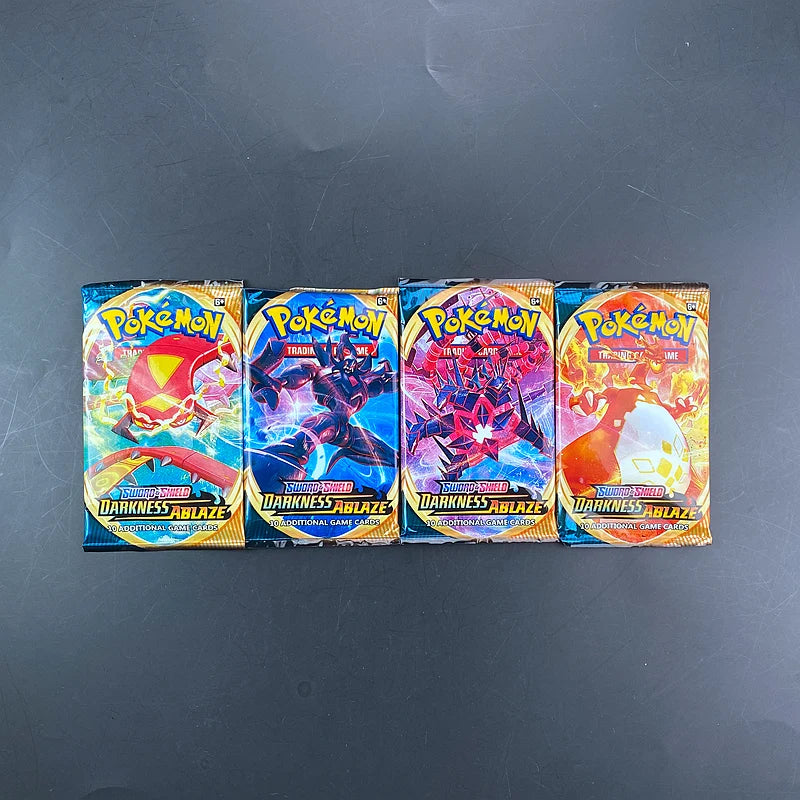 40Pcs Pokemon Cards Sun & Moon Lost Thunder English Trading Card Game Evolutions Booster Collectible Kids Toys Gifts