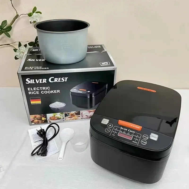 5L Household Rice Cooker Intelligent Appointment Timing Heating Rice Cooker High-fire Fast Cooking Multi-function Rice Cooker