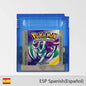 GBC Pokemon Series Game Cartridge 16-Bit Video Game Console Card Red Yellow Blue Green Crystal Golden Silver Spanish Language