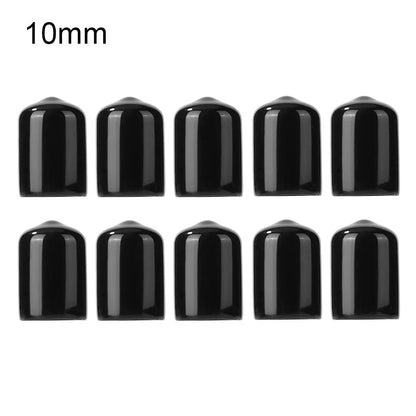 10pcs Slip-on Tip Cover Protective Case Replacement Ferrule Billiards Pool Cue Rubber Snooker Billiard Accessories