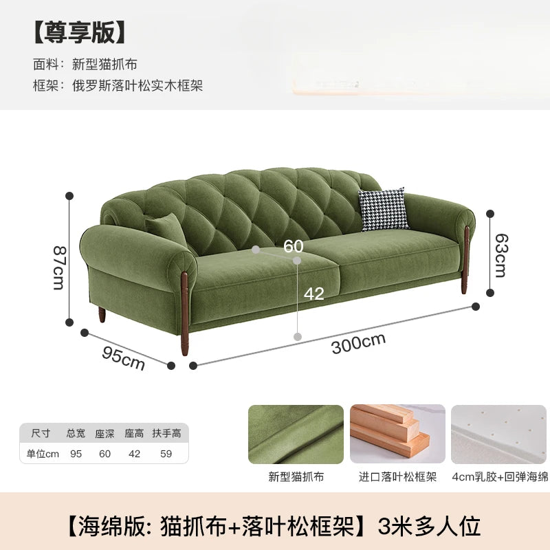 Simple Unique Living Room Sofas Two Seater Large Wood Luxury Nordic Sofa Recliner Velvet European Divani Da Soggiorno Furniture