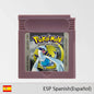 GBC Pokemon Series Game Cartridge 16-Bit Video Game Console Card Red Yellow Blue Green Crystal Golden Silver Spanish Language