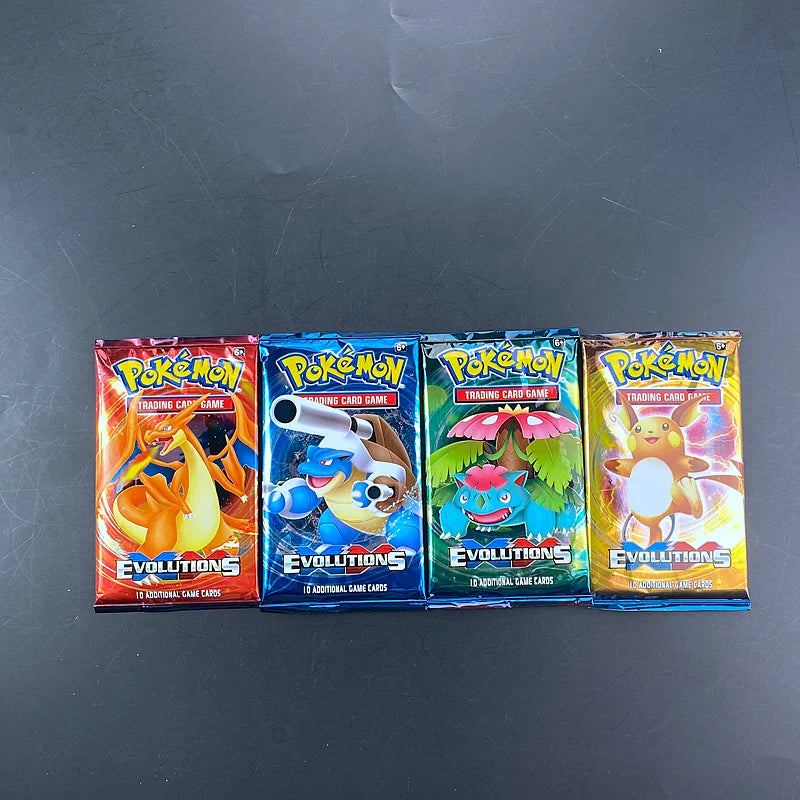 40Pcs Pokemon Cards Sun & Moon Lost Thunder English Trading Card Game Evolutions Booster Collectible Kids Toys Gifts