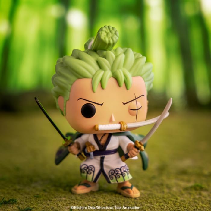 Funko Pop! Animation: One Piece - Roronoa Zoro- Figura in Vinile da Collezione - Idea Regalo - Merchandising Ufficiale - Giocattoli per Bambini e Adulti - Anime Fans