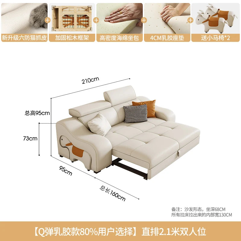 Modern Design Folding Sofa Bed Chair Kids Purpose Apartment Nordic Luxury Sofas Sectional Lazy Modernos Para Sala Home Furniture