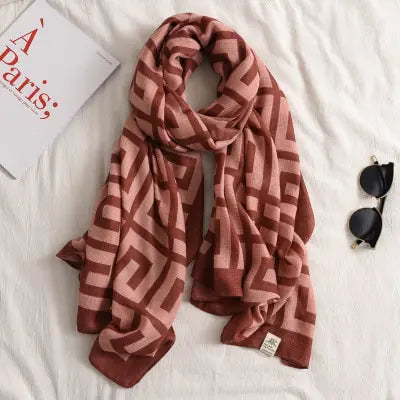 Plaid Scarf for Women