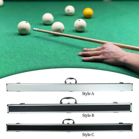 Sleek 3/4 Billiard Stick Case Handbag Billiard Cue Holder with Snooker Rod Organizer Portable Billiard Rod Bag Protector Travel