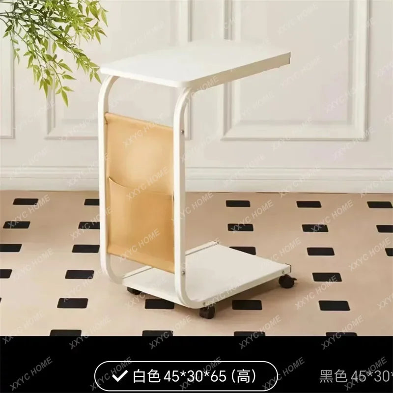 Side table small coffee table movable living room sofa corner table bedroom bedside  furniture living room  coffee