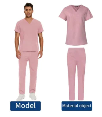 Men's V-Neck Medical Uniform