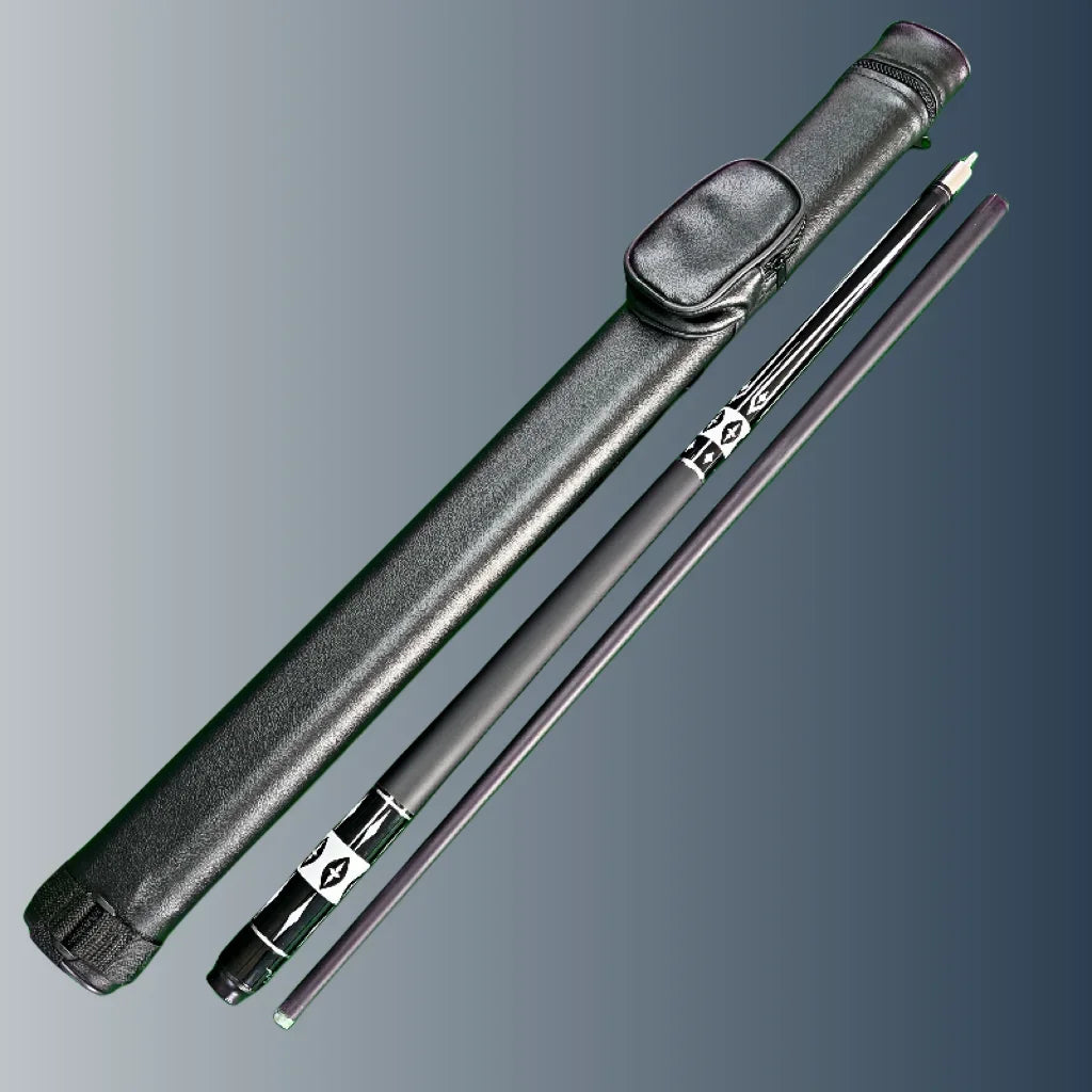 Professional Carbon Pool Cue Stick 1/2 Joint Portable 13mm Tip – High Quality and Exquisite Craftsmanship