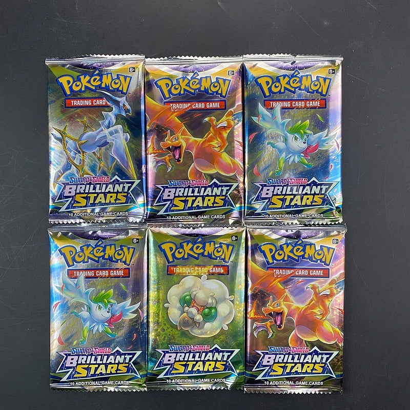 Pokemon 10/20pc  Card Evolutions Game Cards Trading Play Toys Battle Styles Darkness Ablaze Children Gifts Pokemon Booster Box