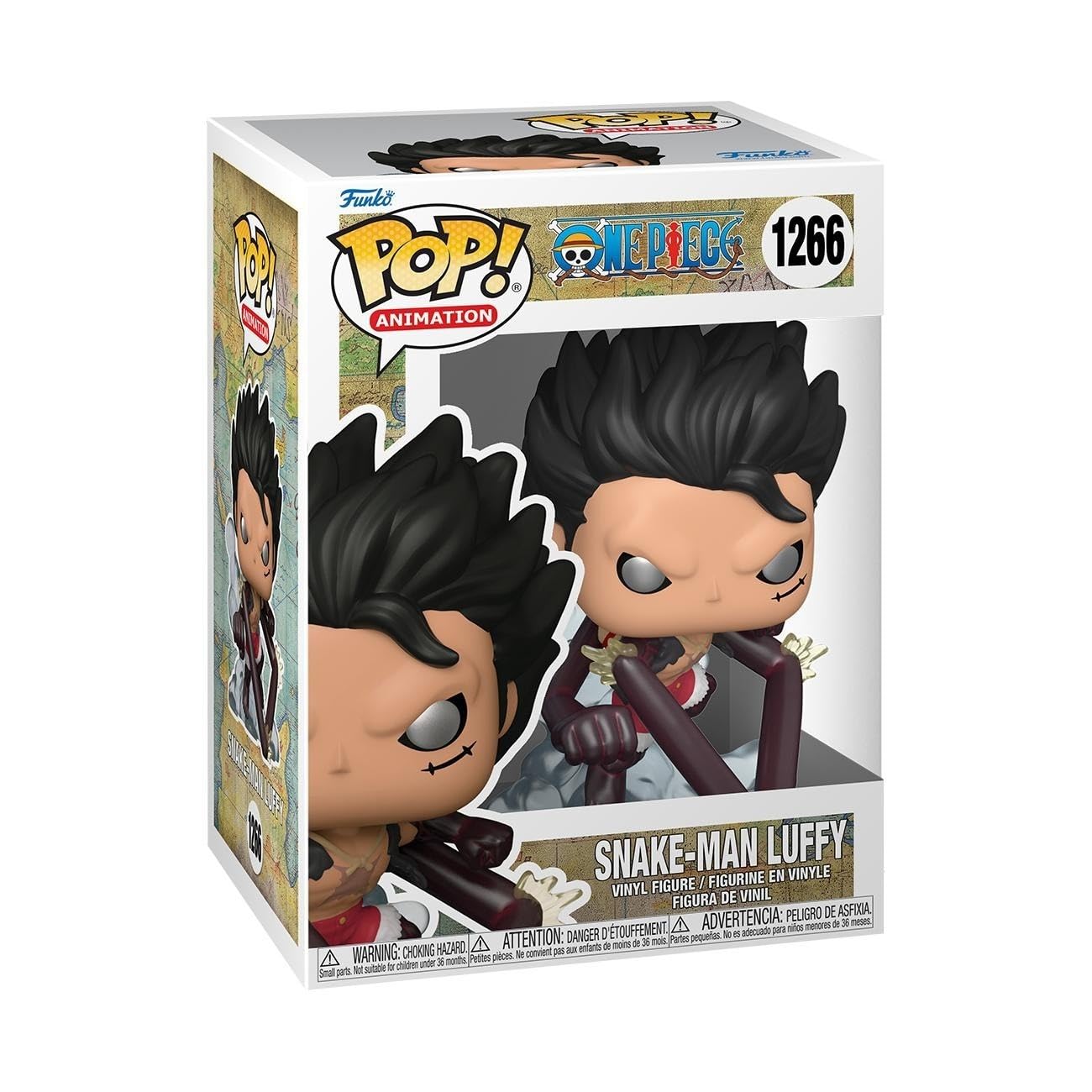 Funko Pop! Animation: One Piece - Snake-Man Monkey D. Luffy - Collectible Vinyl Figure - Gift Idea - Official Merchandise - Toys for Children and Adults - Anime Fans 