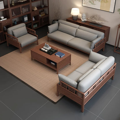 Comfortable Luxury Unique Sofas Wood Double Fillers Designer Living Room Sofa Floor Italiano Divani Da Soggiorno Home Furniture