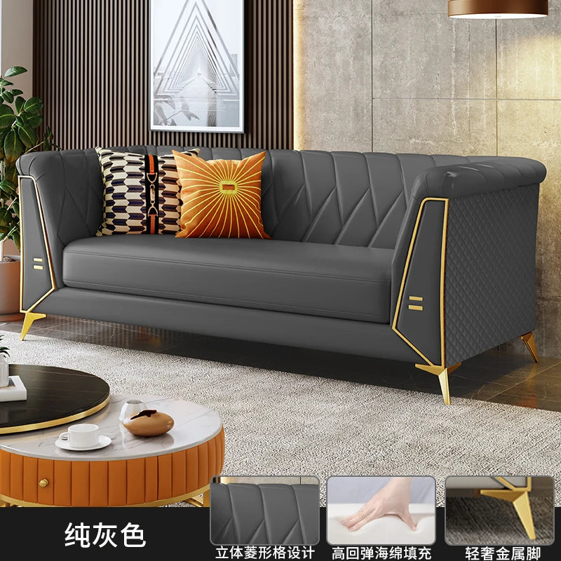 Nordic Lazy Living Room Sofas Modern Waterproof European Sectional Sofa Recliner Luxury Natural Divani Da Soggiorno Furniture