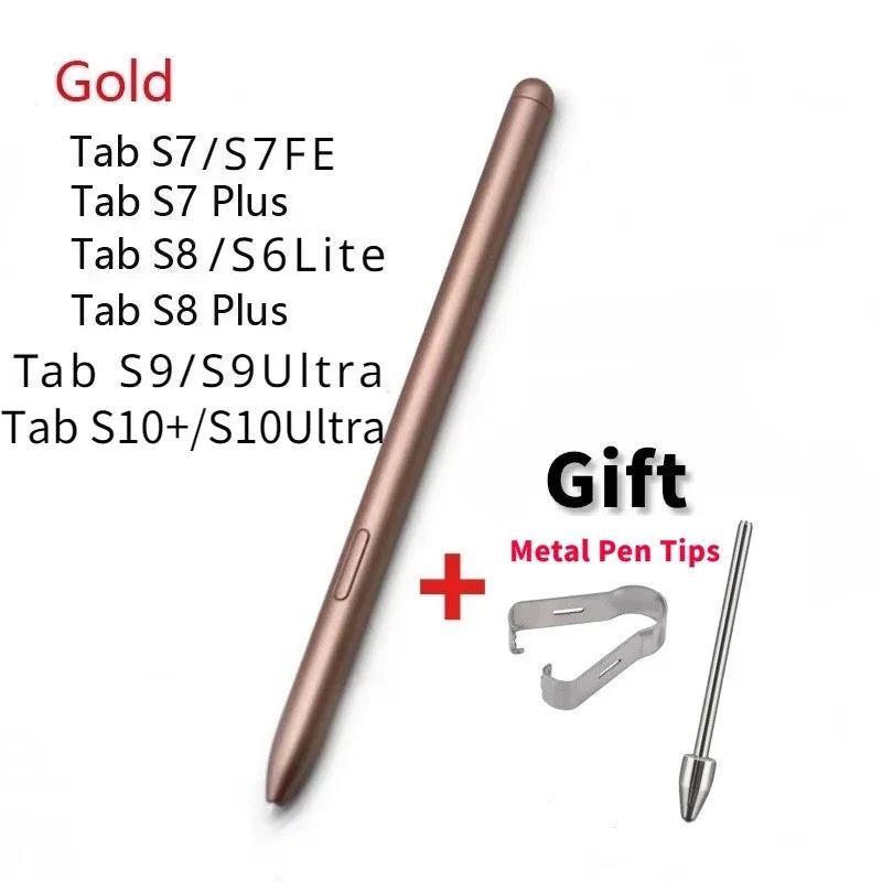 Metal Pen tips  Tablet Pen Stylusfor Samsung Galaxy Tablet Tab S8  S9 S9FE S7 FE S6 Lite S7+ S8+ Touch Pen Without Bluetooth