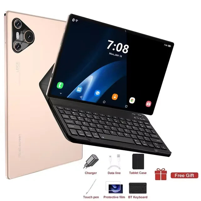 2024 Original 16 Pro Tablet 10.1 inch Android 14 Global Snapdragon870 10 Core 16GB+1024GB 10000mah 5G Dual SIM WIFI