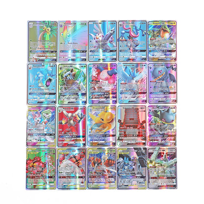 40Pcs No Repeat Pokemon GX V VMAX Card Shining TAKARA TOMY Cards Game TAG TEAM Battle Carte Trading Children Toy