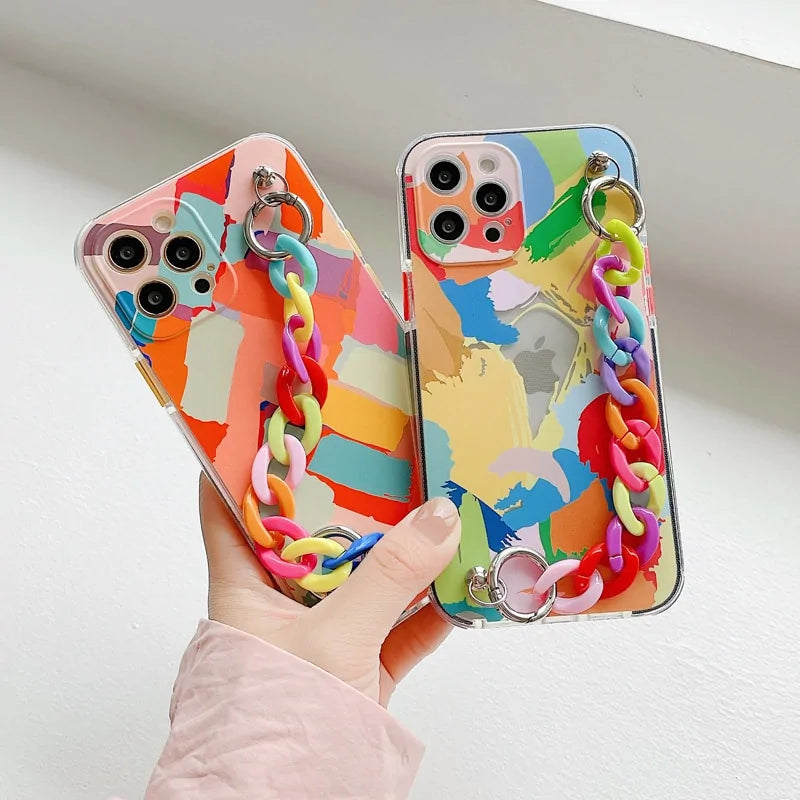 Graffiti Bracelet Phone Case For iPhone