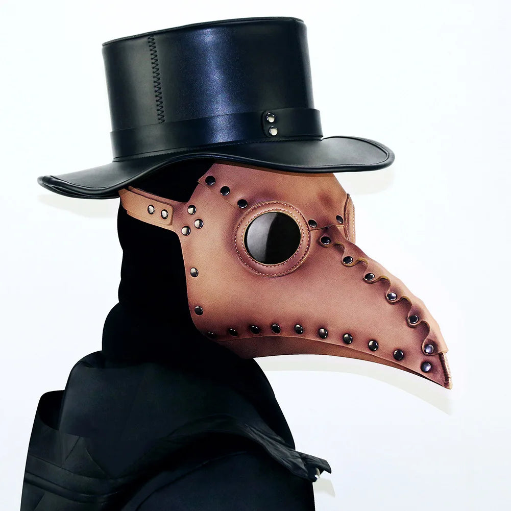 Steampunk medieval Plague beak Mask anime party Halloween prop decoration