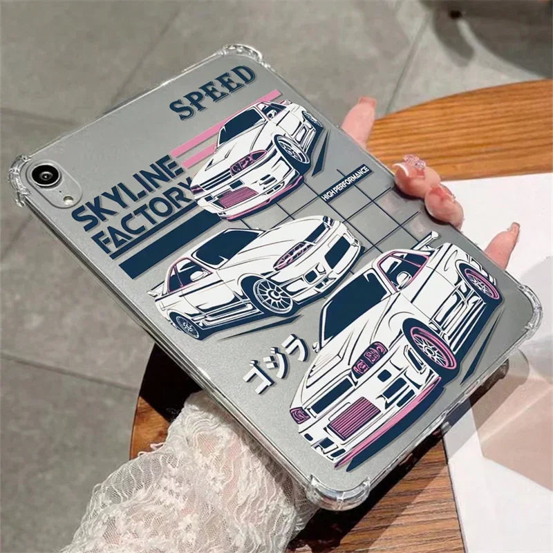 Tablet Cases for Xiaomi Redmi Pad SE 11 2023 10.6 for Xiaomi Mi Pad 5 /MiPad 5 Pro 11 inch 5G Xiaomi Pad 6/6 Pro Car Clear Case