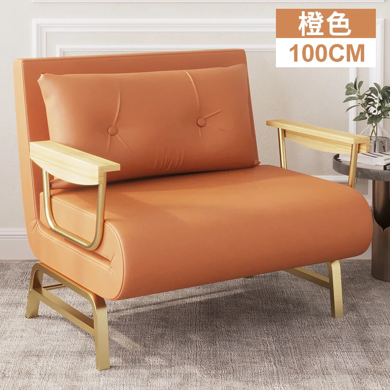 Nordic Folding Bed Living Room Sofas Recliner Office Living Room Sofas Lazy Bedroom Divani Da Soggiorno Home Furniture WZ50SF