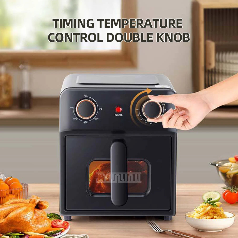 6L Air Fryer Household Large Capacity Freidora Aceite Multifunctional French Fry Machine Friggitrice Professionale