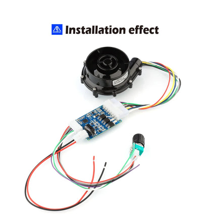 Mellow 24V Brushless Centrifugal Air Blower DC WS7040 7040 Blower Fan 6.5kpa For VzBoT HevORT 3D Printer