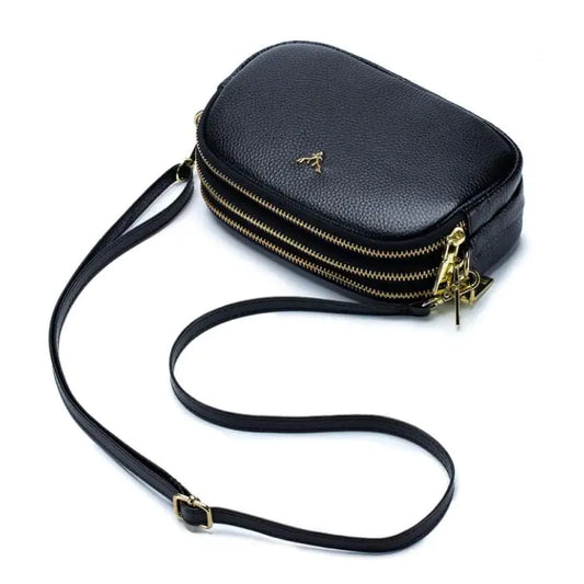 Leather cross body mini bag