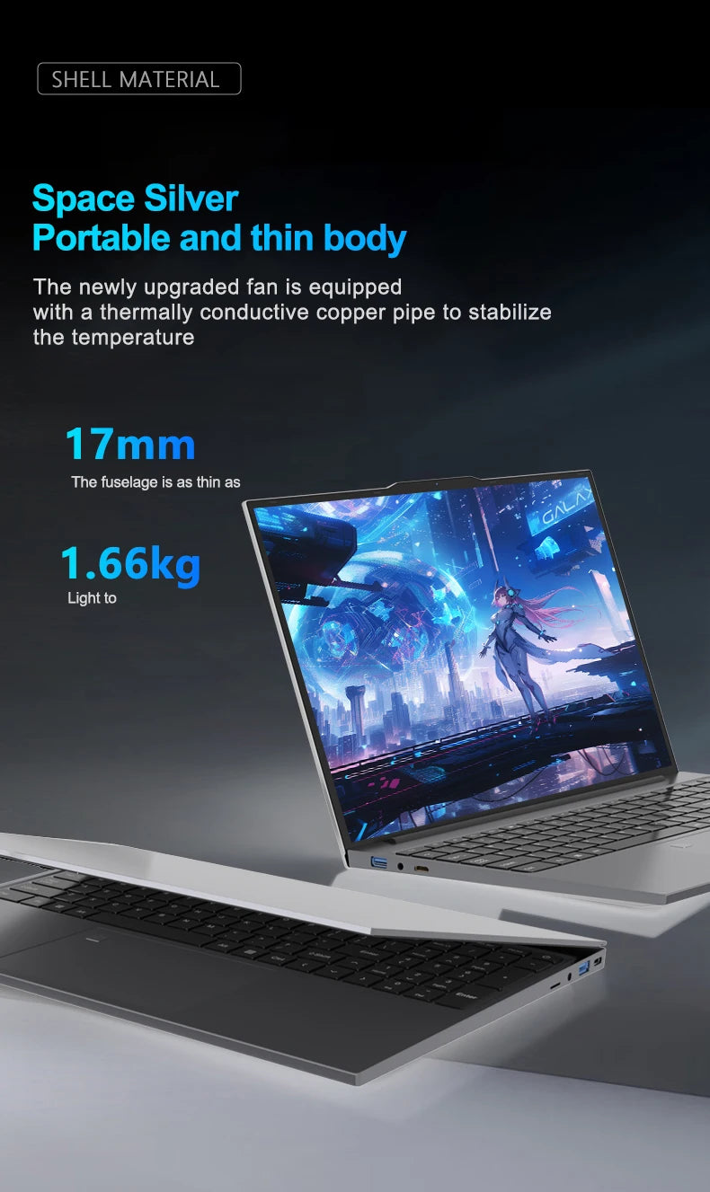 15.6 Inch Intel Core I7 1080P Laptop Computer 16GB DDR4 256GB 512GB SSD Notebook WiFi 6 Backlit Keyboard Camera Gaming laptops