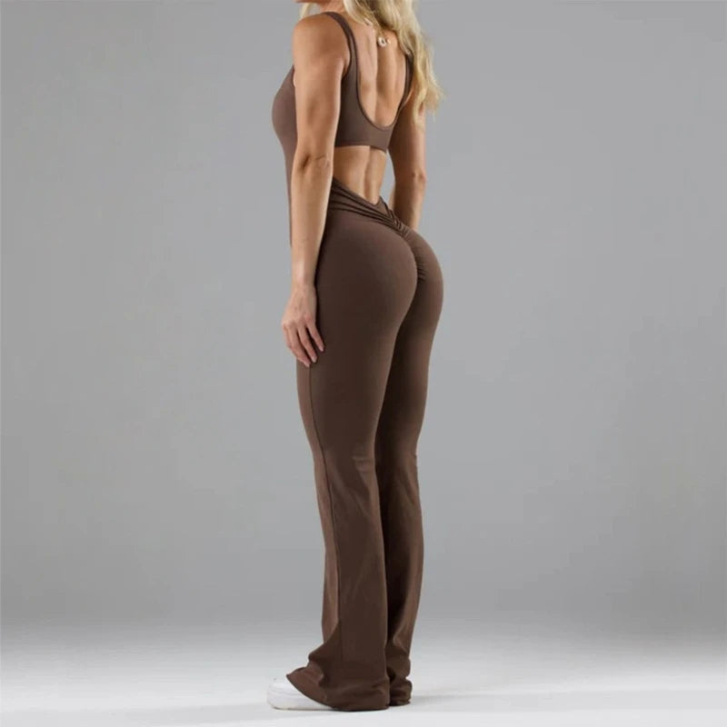 Sport Flared Jumpsuits for Women