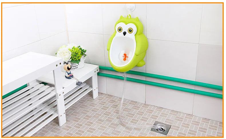 Baby Boy Potty Toilet Training Bambini Rana Basamento Verticale Orinatoio Ragazzi Penico Pipì Infantile Del Bambino A Parete ER755