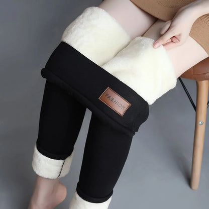 Winter Women Leggings Velvet Warm Pants