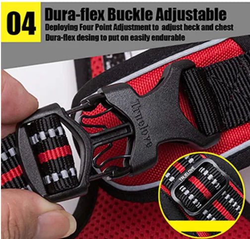 Truelove Adjustable Reflective Nylon Dog Harness