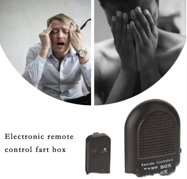 Electronic Remote Control Fart Box Funny Tricky And Cute