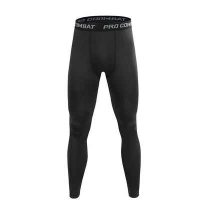 Men Compression Tight Leggings Running Sports Male Workout Bottoms Trousers Jogging Dry Yoga Pants Quick Fitness Training B7h5