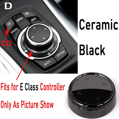 Crystal/Ceramic Car Multimedia Buttons Knob Cover for BMW E60 F20 E87 E90 E92 E93 F34 F30 F10 X5 E70 F15 X3 F25 X1 F48 E84 X6 X4