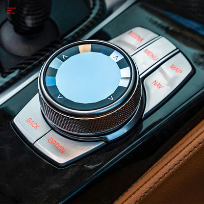 Crystal/Ceramic Car Multimedia Buttons Knob Cover for BMW E60 F20 E87 E90 E92 E93 F34 F30 F10 X5 E70 F15 X3 F25 X1 F48 E84 X6 X4