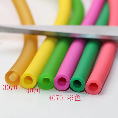 Resistance Band 5-10M A Piece Size  3070 4070 Natural Rubber Band Latex Tube Pull Rope  Tourniquet Rope  exercise bands