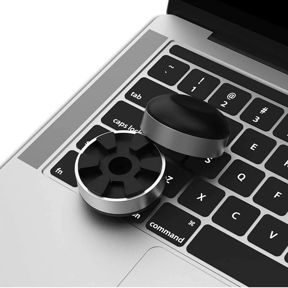 Portable Laptop Stand Mini laptop Cooling Pad For MacBook Small Invisible Cooler Footpad Anti-Slip Notebook Tablet Stand