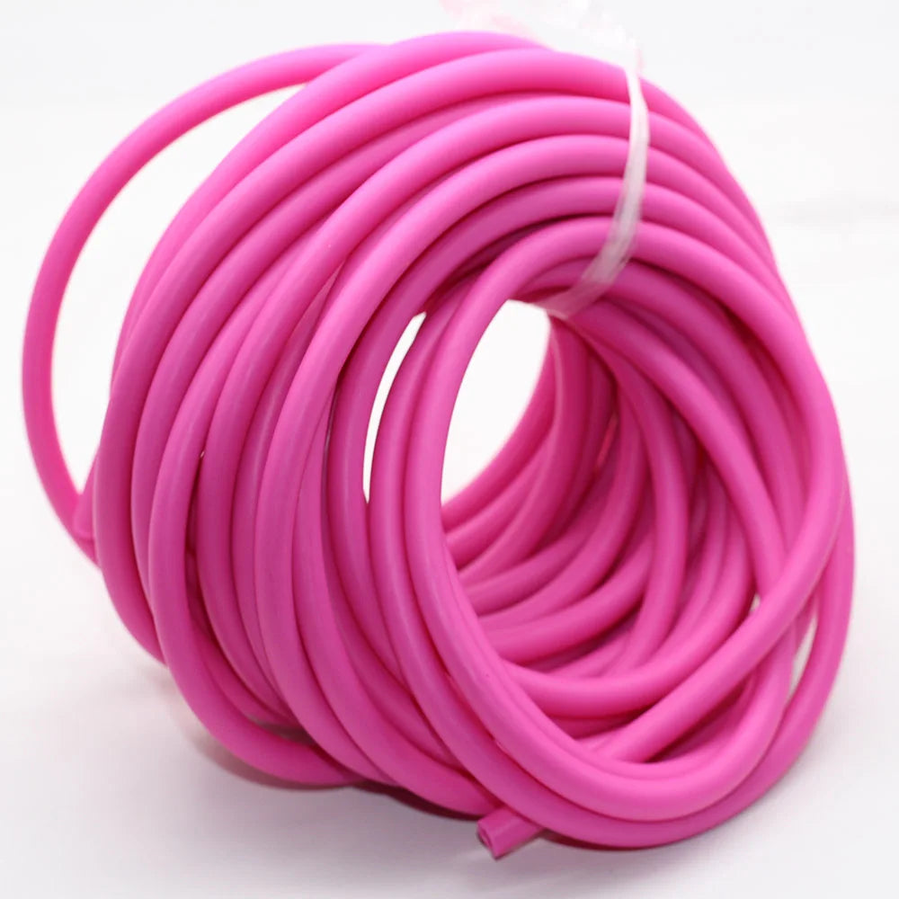 Resistance Band 5-10M A Piece Size  3070 4070 Natural Rubber Band Latex Tube Pull Rope  Tourniquet Rope  exercise bands