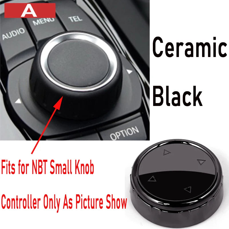 Crystal/Ceramic Car Multimedia Buttons Knob Cover for BMW E60 F20 E87 E90 E92 E93 F34 F30 F10 X5 E70 F15 X3 F25 X1 F48 E84 X6 X4